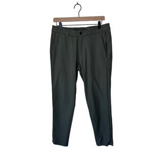 LULULEMON Men's Commission Slim-Fit Pant Green Size 32